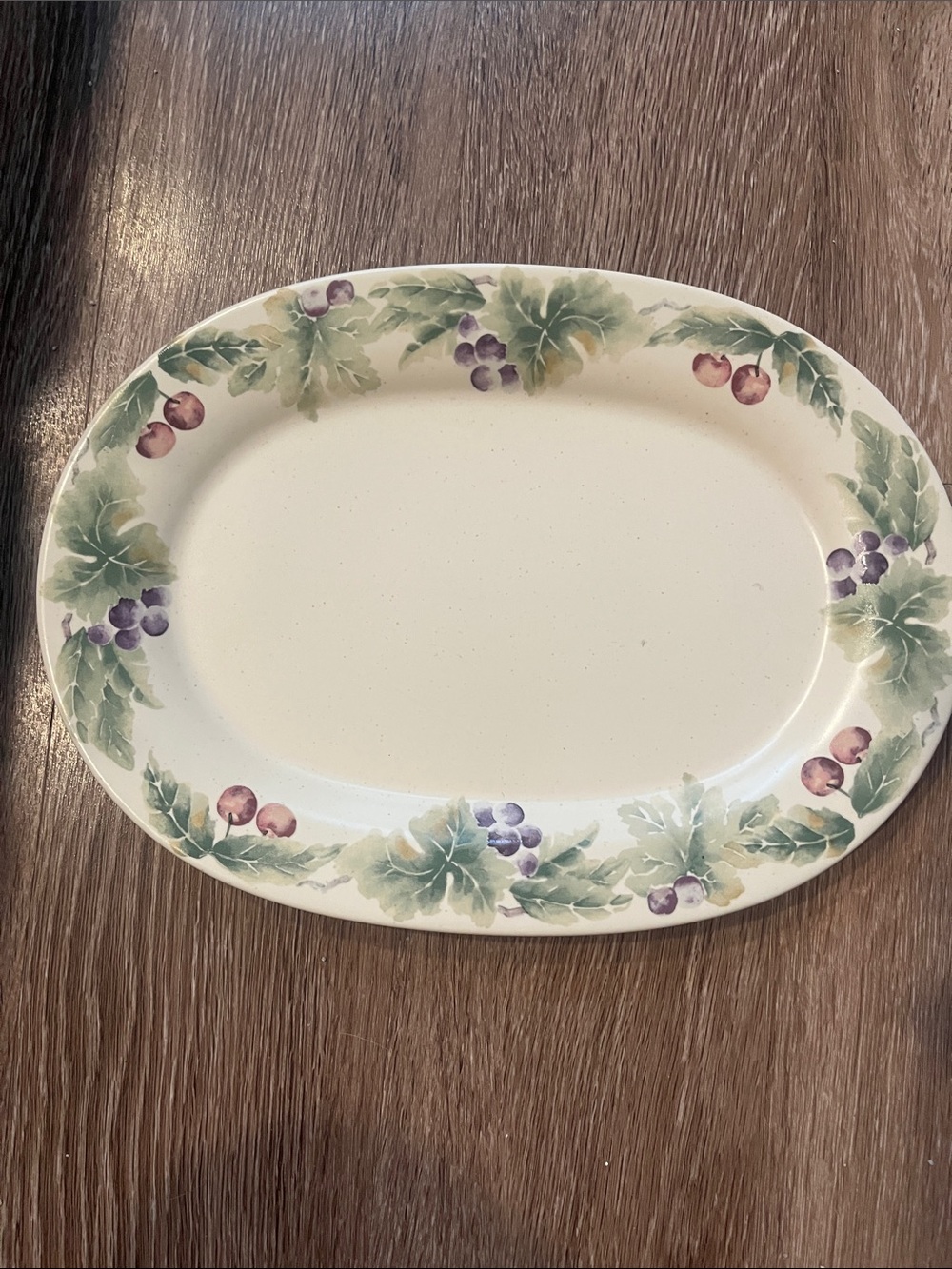 Pfaltzgraff Jamberry Oval Serving Platter